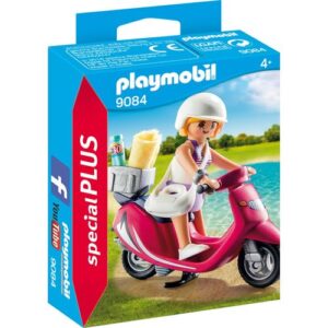 Playmobil 9084 Ragazza C/scooter  +4anni 9x4x12cm