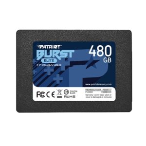 Solid State Disk Ssd-solid State Disk 2.5"480gb Sata3 Patriot Pbe480gs25ssdr Burst Elite Read:450mb/s-write:320mb/s