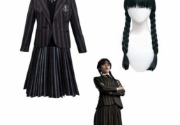 Costume Mercoledi' Addams Nevermore Tg.m